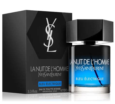 ysl l'homme la nuit electrique|la nuit de l'homme 60ml.